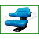 Siedzenie PVC niebieskie