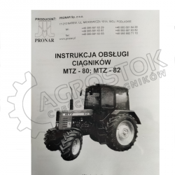 Instrukcja obsługi Pronar MTZ 80/82