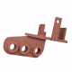 Wspornik siłownika C50 (obejma przedni most)